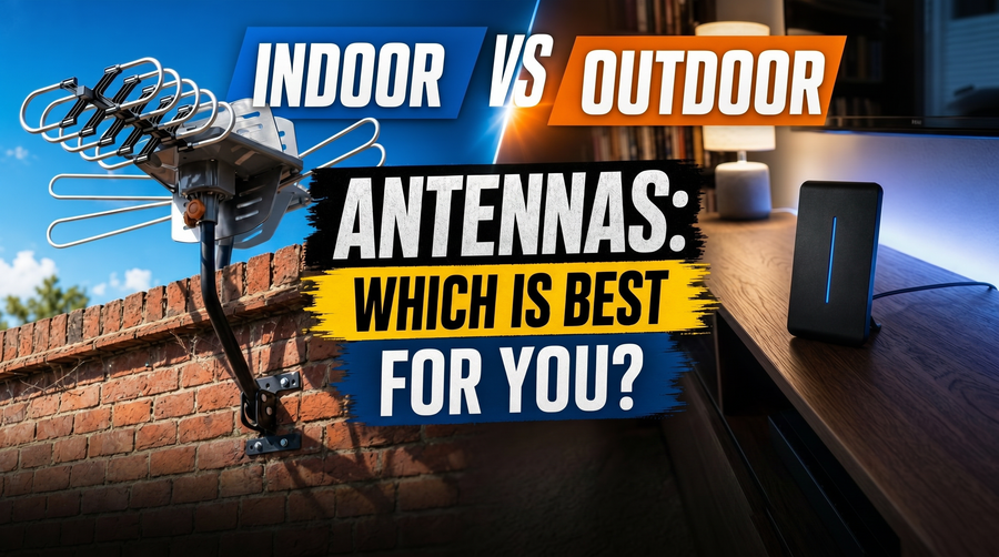 Indoor vs Outdoor TV Antenna: How to Choose Between Them