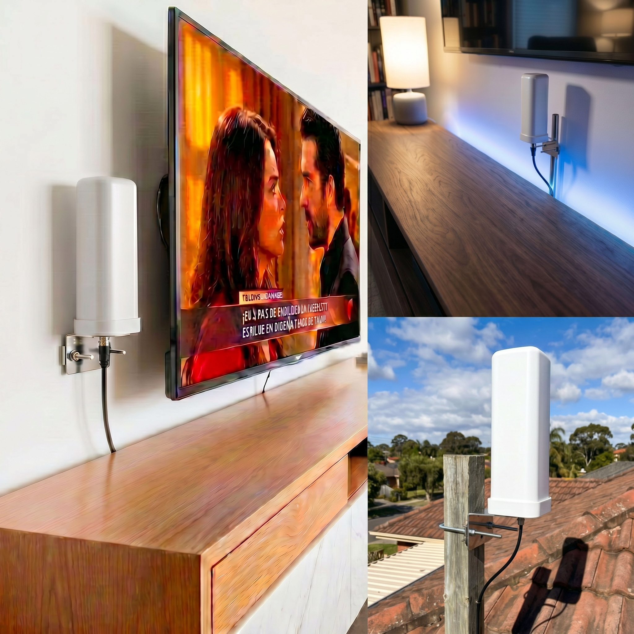 Indoor/Outdoor 4K HD TV Antenna