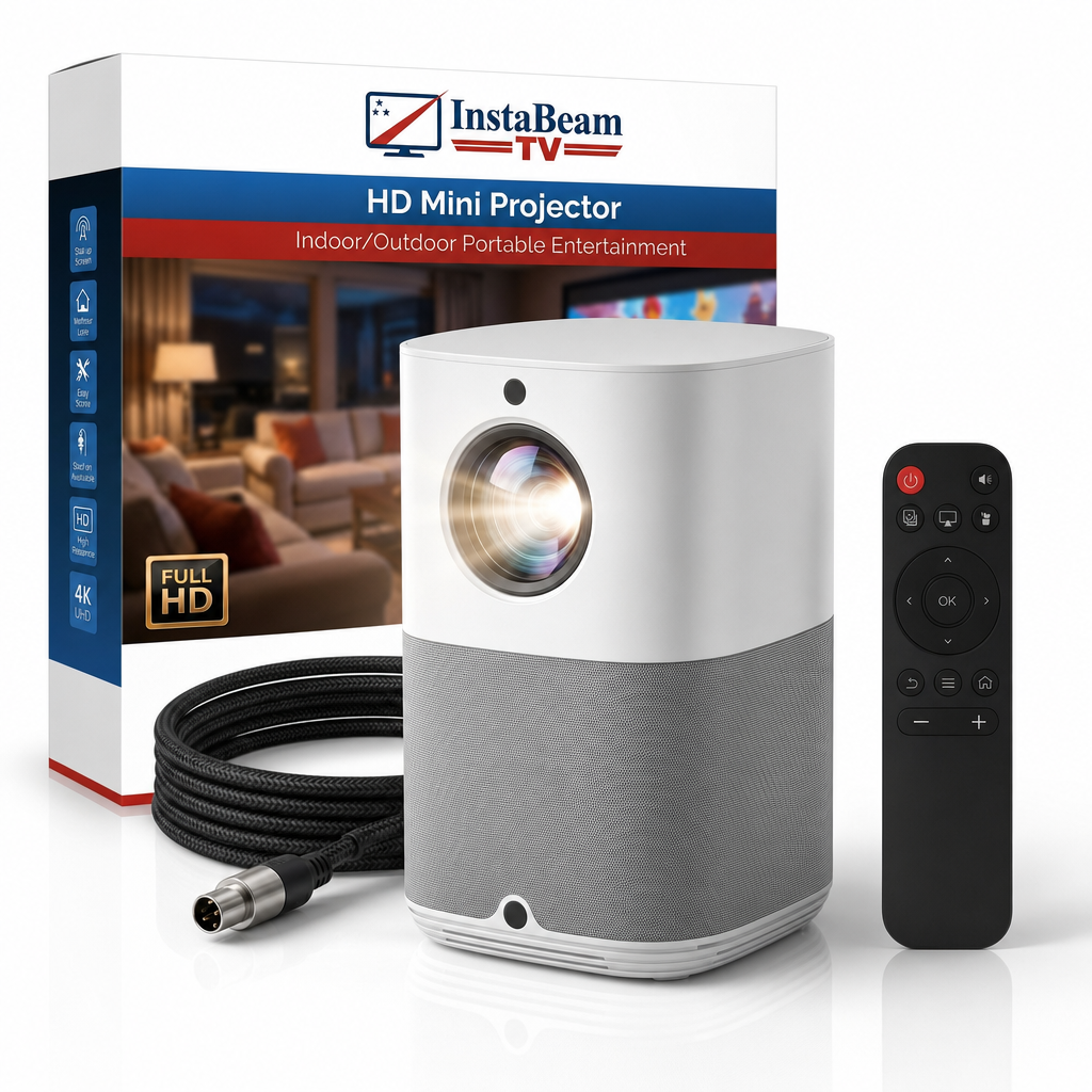 InstaBeam Cinema Projector