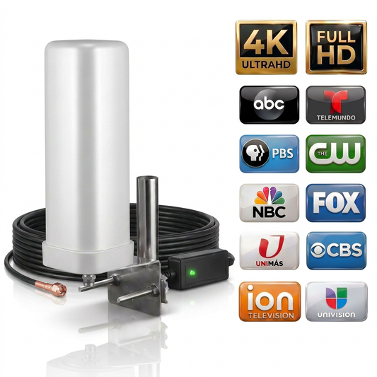 Indoor/Outdoor 4K HD TV Antenna