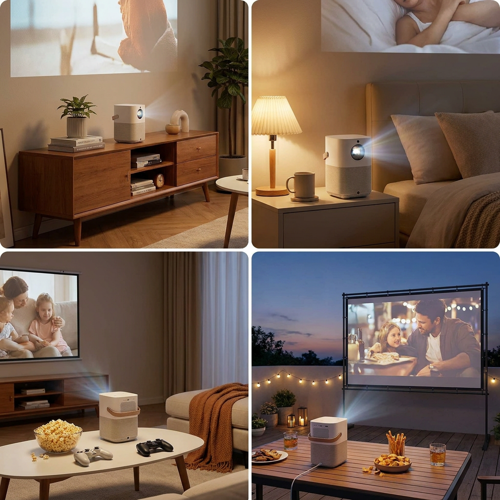 InstaBeam Cinema Projector