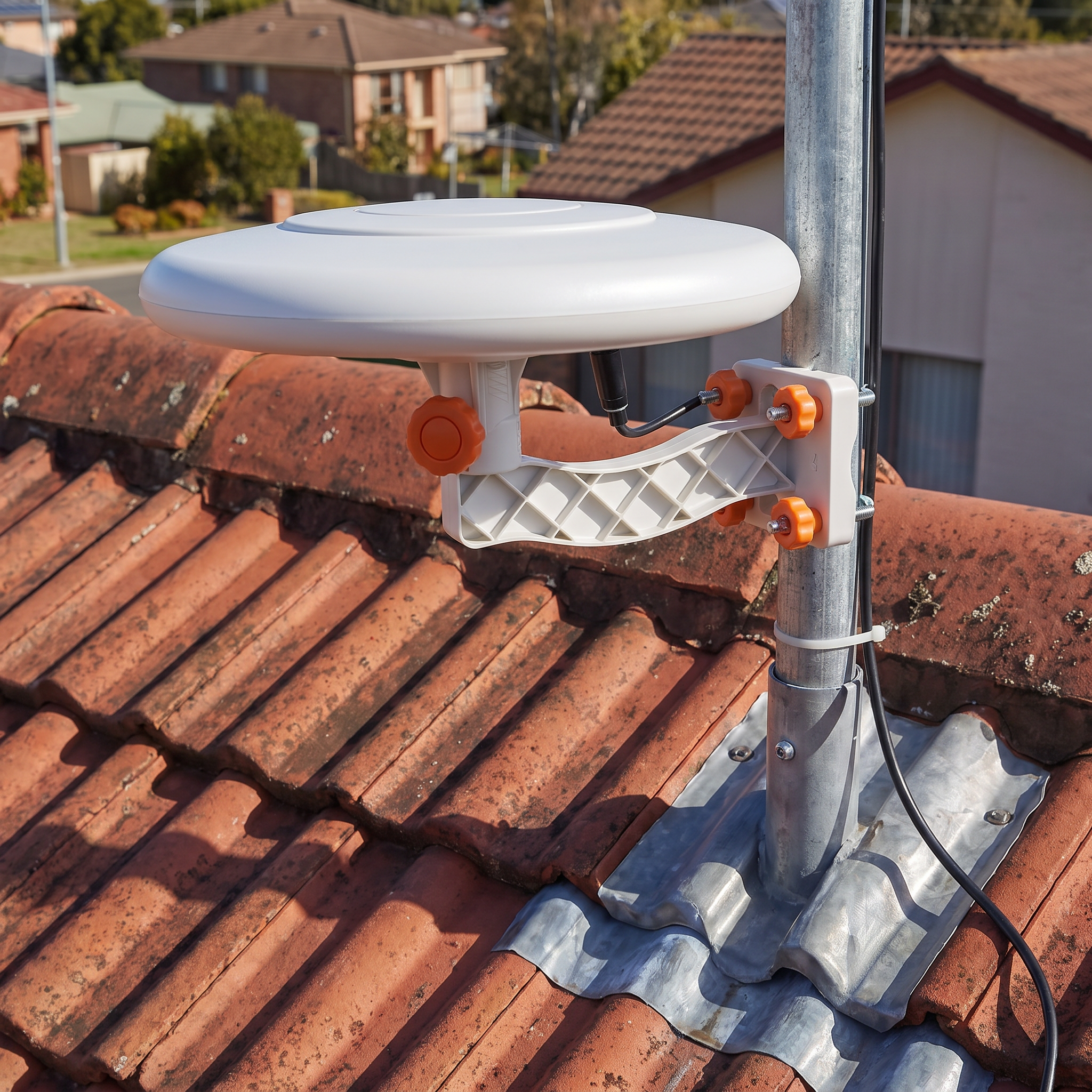 InstaBeam Omni 360° Amplified Outdoor TV Antenna